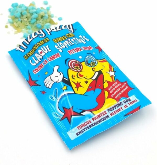 Chewing gum Frizzy pazzy tache langue x1